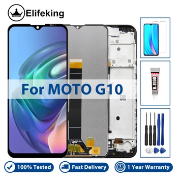 LCD Дисплей За Motorola Moto G10/G30 Дисплей Със Сензорен Екран Дигитайзер, Подмяна на Мобилен Телефон В Събирането за XT2127-1 /XT2129