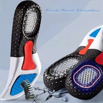 EVA Режущиеся Силиконови Стелки за Обувки, на Мъже, Жени Ортопедична Поддръжка на Свода на Стъпалото Спортен Тампон Мека Бягаща Поставяне на Възглавница Memory Foam Стелка