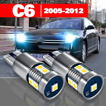 За Citroen C6 2005-2012 2 елемента led габаритни светлини, Аксесоари за габаритных светлини 2006 2007 2008 2009 2010 2011