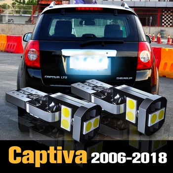 2x Led Canbus крушка за осветление регистрационен номер и Аксесоари за Chevrolet Captiva 2006-2018 2007 2008 2009 2010 2011 2012 2013 2014 2015