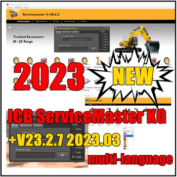 2023 най-Новият JCB ServiceMaster 4 (23.2.7) [2003] Диагностично софтуер + JCB keygen Напълно отключен