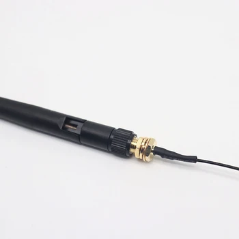 315/433/2400-2500 Mhz 2dbi водоустойчива антена wifi малка сгъваема лепило агент пръчка усилвател на wifi антена гумена антена с кабел ipex-1 2