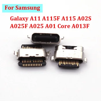 10-20 Бр. Конектор за Зарядно устройство За Samsung Galaxy A11 A115F A115 A02S A025F A025 А01 Основната A013F USB Порт За Зареждане на Док-станция