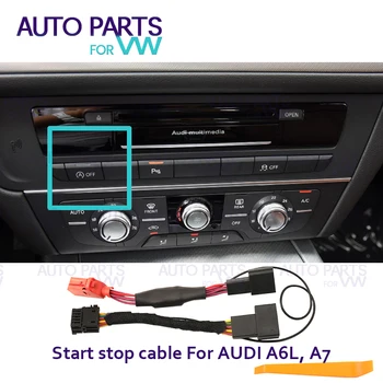 Автоматично Спиране на системата за Стартиране на двигателя Изключване на устройството Сензор за Управление Щекер Кабел за отмяна на спирането за Audi A6L A7