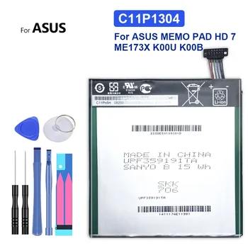 Нов Взаимозаменяеми Батерия C11P1304 За ASUS MEMO PAD HD 7 ME173X K00U K00B HD7 Bateria 