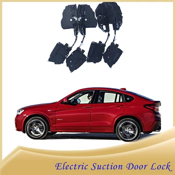 За BMW X4 F26 2014 ~ 2023, за меко затваряне на вратата се затвори, който има блокиране на преминаването, автоматично електрическо усвояване, Тихо усвояването, една врата по-близо