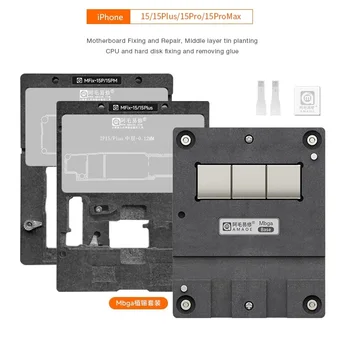 Amaoe MFix-15 Board BGA Reballing Комплект За iPhone 15 15Pro 15Plus 15Pro Max дънна Платка Средния Слой на Устройството За Ремонт на Дънна Платка