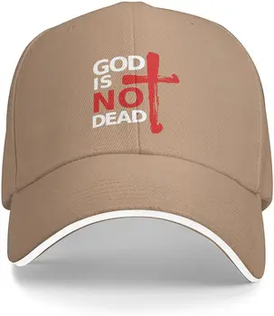 Бог Не е Мъртъв Християнската Вяра папина Шапка бейзболна шапка Регулируема Поло Шофьора Прическа в стил унисекс