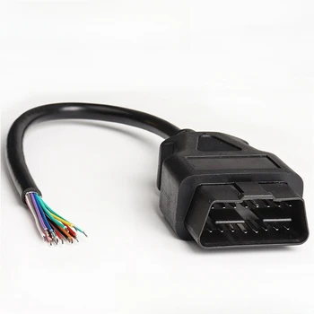 5 БРОЯ 16-пинов штекерный конектор Открит штекерный кабел OBD 2 30 см/ 60 см/ 1.5 М/3 м Подкрепа за настройките за обработка на БДС Line