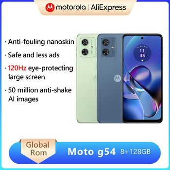 Смартфон Motorola MOTO G54 5G Mediatek Dimensity 7020 Восьмиядерный 8GB128GB 6,5 