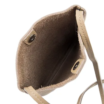 Чанта за мобилен Телефон От Телешка Кожа Alirattan, Лека И Лесна Чанта През Рамо За пътуване До работа, Модни Мини Чанта През рамо От Мека Кожа 3