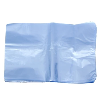 100шт PVC Термосвиваемо пакети за опаковане на Подаръци с плоско уплътнение 8 