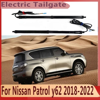 Електрическа врата на багажника Smart Electric Багажника Drive Автомобилен Аксесоар за Nissan Patrol y62 2018-2022 електрически Мотор, сензор за удар на багажника