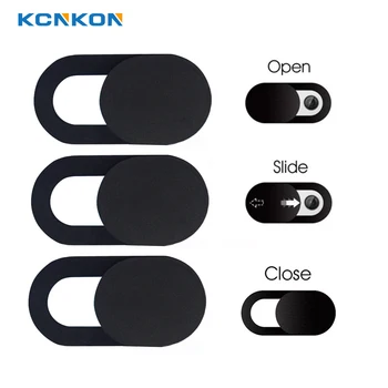 Защитно покритие за камерата на лаптопа KCNKON, принудителна уеб камера, за iPhone, iPad, MacBook Pro, ультратонкая защита на личния живот камери