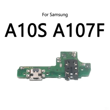 10 бр. За Samsung A10S A20S A30S A40S A50S A70S A707F USB Докинг станция За зареждане на Портове и конектори Конектор Гъвкав Кабел Таксата за Зареждане на Модул