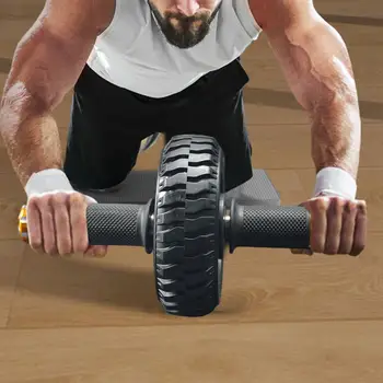 Коремната валяк За силови упражнения за коремната кухина Симулатор за тренировка на мускулите е Лесен за сглобяване Практични за укрепване на мускулите 2