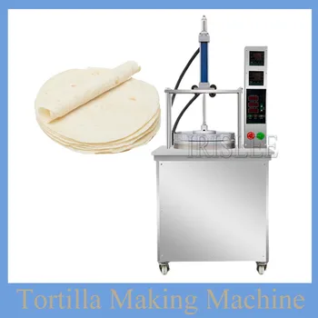 Автоматична машина за приготвяне на палачинки с тънки палачинки, търговска машина за приготвяне на Chapati Tortilla Роти