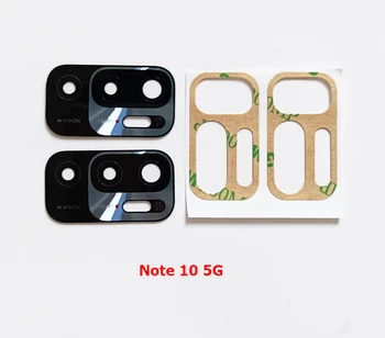50шт Стъклена Леща Задната Камера За Xiaomi Redmi Note 8 Pro 7 9 9S 10 Pro 10S 8T Mi Note 10 10T Pro 11i 11 Lite С Лепило