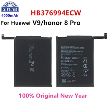 100% Оригинална Батерия HB376994ECW 4000 ма За Huawei V9 honor 8 Pro DUK-AL20 DUK-TL30 Резервни Батерии