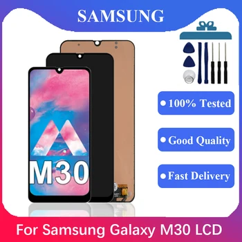 6,4 инча За Samsung galaxy M30 SM-M305F LCD Сензорен дисплей, Дигитайзер, Подмяна на Samsung galaxy M30 LCD