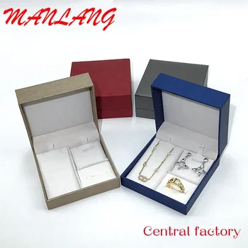 Изработена по поръчка 2022 A1 Евтина Висококачествено Изработени По Поръчка в Луксозна Опаковка Шкатулок Boite Bijoux Flip Jewelry Box