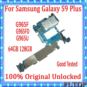 За Samsung Galaxy S9 PLUS G965F G965FD G965U дънна Платка За G960F G960FD G960U Задаване на логическа такса AOS С чип 64G Mainboard 1