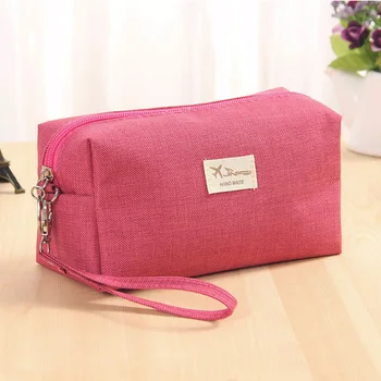 Корейски Преносим пътен органайзер козметични чанти за съхранение на Малки козметични чанти за жени, Дамски чанти Безплатна доставка Промоция 0