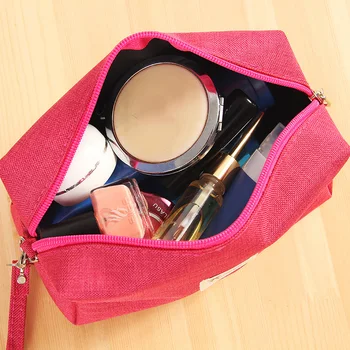 Корейски Преносим пътен органайзер козметични чанти за съхранение на Малки козметични чанти за жени, Дамски чанти Безплатна доставка Промоция 3