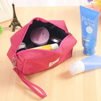 Корейски Преносим пътен органайзер козметични чанти за съхранение на Малки козметични чанти за жени, Дамски чанти Безплатна доставка Промоция 4