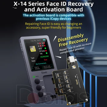 Активиране на Възстановяване Хлътва Матрица Qianli iCopy За iPhone X XR XS Max 11 12 Pro 13 14 Плюс Безплатен Демонтаж на Инструменти За Ремонт на Face ID