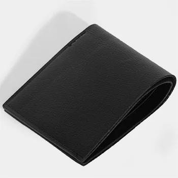Мъжки портфейл за пари Mini Slim Leather Портфейла Rfid Bank Притежател на кредитна карта за Бизнес в минималистичен чантата за мъже 3