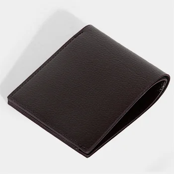 Мъжки портфейл за пари Mini Slim Leather Портфейла Rfid Bank Притежател на кредитна карта за Бизнес в минималистичен чантата за мъже 5