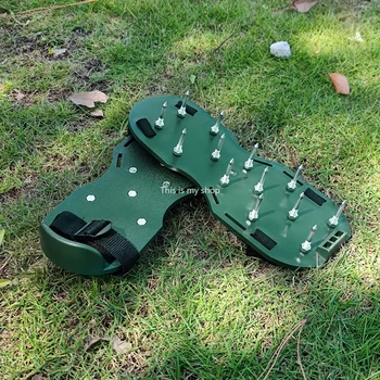 Чифт обувки Lawn Punch, нов уникален дизайн, не изискват инсталация на тежкотоварни сандали Спайк Punch, 29.97x12.95 см