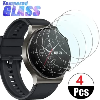 4 бр Smart-Часовници, изработени От Закалено Стъкло Филм За Huawei Watch GT 3 2 Pro 43 мм и 46 ММ, Протектор на Екрана, За да GT SE Runner Защитно Фолио