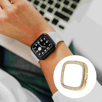 Рамка за часовници, аксесоари за часа, корпус часа, съвместим с Fitbit versa3 / sense