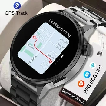 2023 Новите Смарт Часовници NFC За Мъже Smart Bluetooth Покана Sport GPS Track Smartwatch За Жени Heart Rate ECG ТОЧКИ Smartwatch За Android и ios