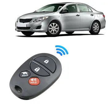 Кола ключодържател с дистанционно управление без ключ за SIENNA 2005 2006 2007 2008 4-Бутон автомобилен Аксесоар