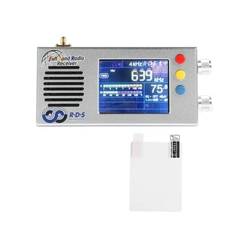 Полнодиапазонный FM/MW/къси вълни HF/LW Многофункционален радио Безжични електрически приемник с антена 3