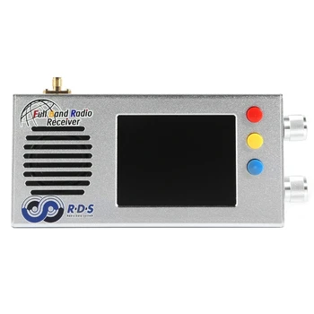 Полнодиапазонный FM/MW/къси вълни HF/LW Многофункционален радио Безжични електрически приемник с антена 4