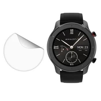 3 бр. Мека прозрачно защитно фолио за AMAZFIT GTR 42 mm 47 mm Спортни часовници Smartwatch на цял екран защитно покритие (не стъклени)
