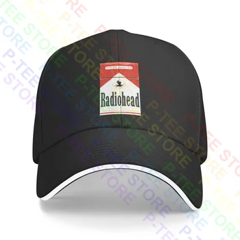 Бейзболна шапка Radiohead Malboro Smoking Sandwich Cap, бейзболна шапка, Шапка шофьор на камион, Регулируема Стръмен Прическа
