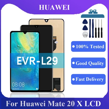 За Huawei капитан 20 X LCD дисплей С touch screen Digitizer В събирането На Huawei капитан 20 X EVR-L29, EVR-AL00 Подмяна на екрана на дисплея